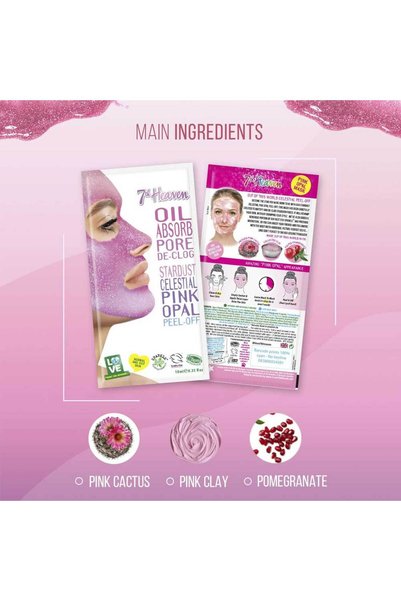 7th Heaven Mască peel-off cu Opal Roz 10ml