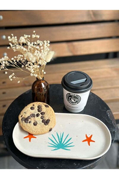 MeGgDecor Sea-Themed Oyster 23*13cm Kayak Plate