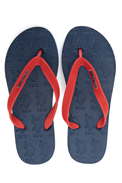 U.S. Polo Assn. Men's Navy Blue Slippers 50251804-Vr033