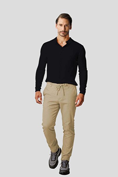 İgs Бежови премиум мъжки джогъри – Динамична кройка