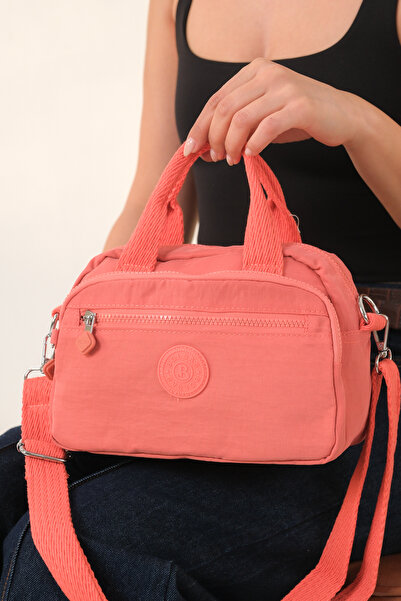 Solo Bag Women's Multi-Compartment Waterproof Crinkle Casual Crossbody Hand a...