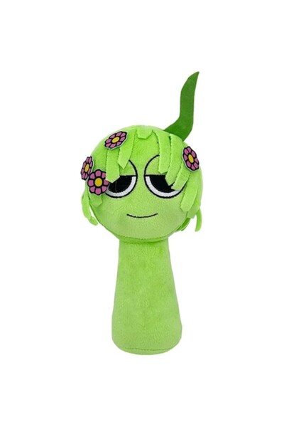 Sprunki Jucărie de pluș Vineria, 25cm, Verde cu flori
