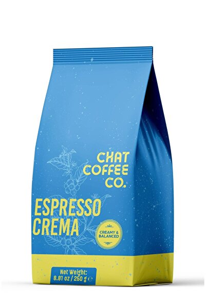 CHAT COFFEE CO. Espresso Crema Blend 250g – Creamy & Balanced | Yoğun Krema, ...
