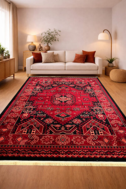 ünalcarpet 4 Metrekare - 6 Metrekare Modern Salon Ve Oturma Odası Halısı Yumu...
