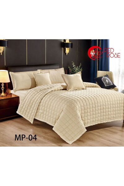 Red Rose Nefren Plain Compressed Placemat 6 Pieces