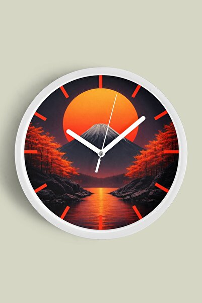 JHAAR Αφηρημένο - Μποέμ - Φύση - Μοντέρνο ρολόι τοίχου με θέα στη θάλασσα - 4...