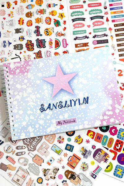 colortouch I Am Lucky Notebook