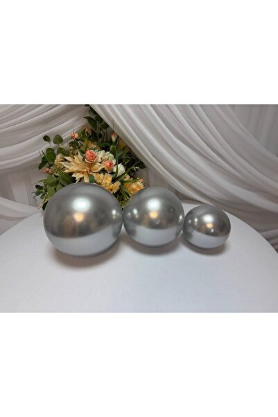 OEM Baloane Set Cromat ARGINTIU