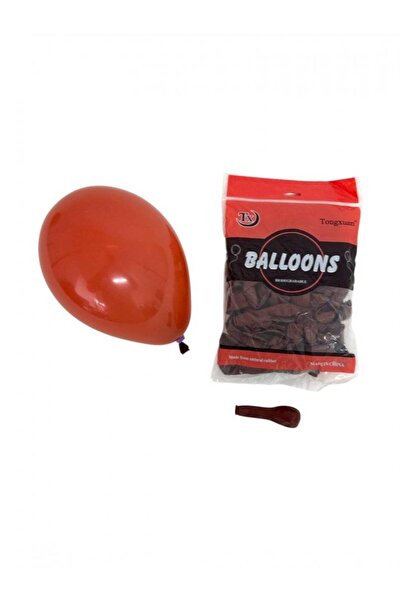 OEM Matte Latex Balloons 100/Set 5" Brown