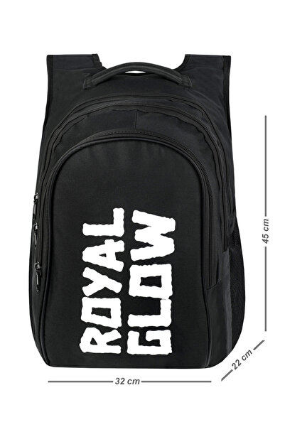 Niss Store Unisex Orthopedic Waterproof Black Daily Travel and School Bag