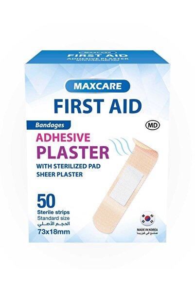 Maxcare First Aid Bandage Standard 50 Pcs