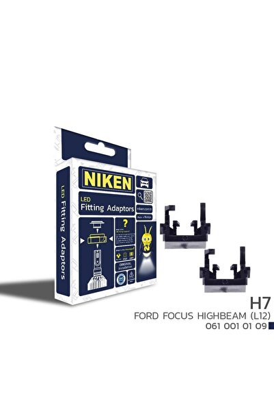 Niken Ford Focus H7 Led Far Montaj Adaptörü Uzun Far