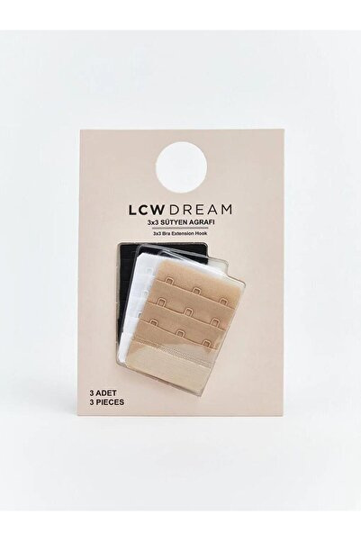 LC Waikiki Γυναικείο κλιπ σουτιέν 3 τεμαχίων με 3 σειρές κουμπώματα (S6)