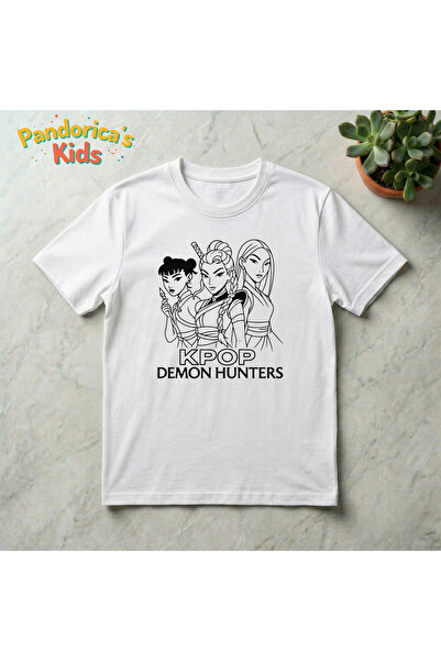 Grafftee Clothing تي شيرت Pandorica's Kpop Demon Hunters (صائدو الشياطين) مصن...