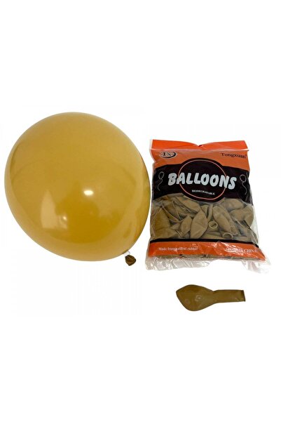 OEM Baloane Din Latex Culori Mate 100/Set Capucino 12"