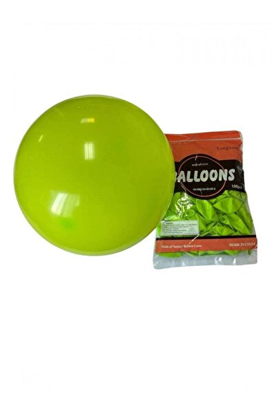 OEM Balloons 100/Set 12" Lemon Green Matte