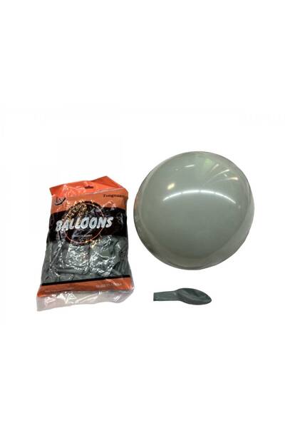 OEM Baloane 100/Set 12" Argintiu Mat