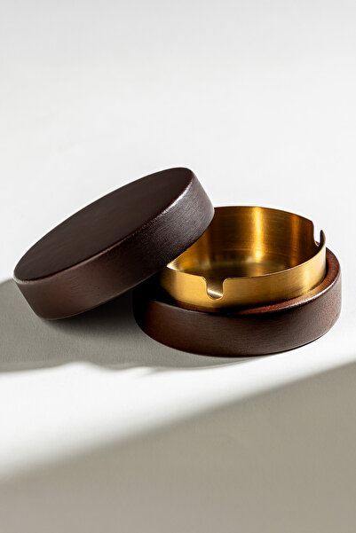 Nehir Brando Gold pepeljara od nehrđajućeg čelika