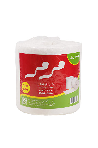 Other مناديل ماكس رول مرمر 1200 قطعه 6رول