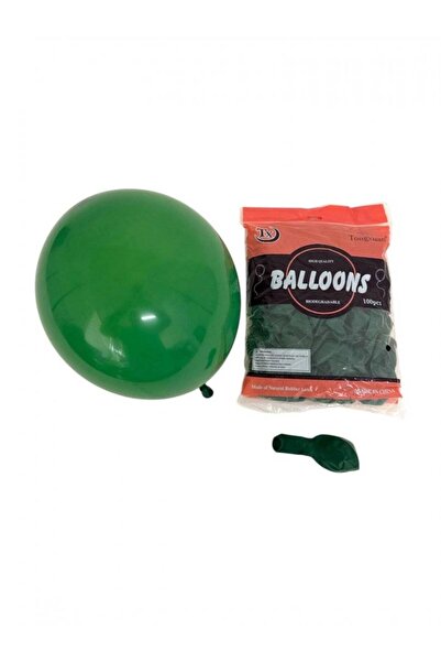 OEM Matte Colored Latex Balloons 12" 100/Set Green