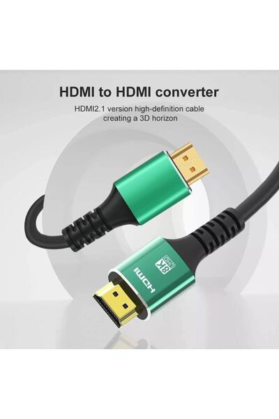 Generic كابل HDMI من MICROWARE بدقة 8K بطول 5 متر (16.4 قدم) - كابل HDMI 2.1 بدقة 8K@60Hz مع إيثرنت وHDCP 2.3