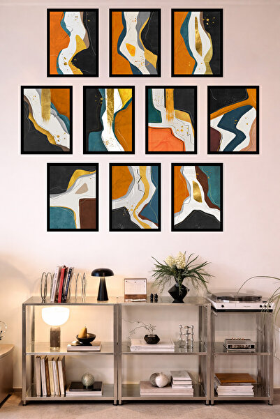 UNT Κουζίνα με εμφάνιση πλαισίου 10 στοιχείων |   Σύγχρονος |   Σετ ζωγραφική...