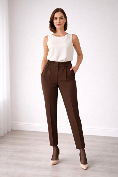 Ekol Thick Elasticated Skinny Leg Pants