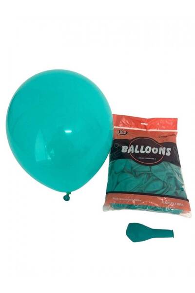 OEM Baloane Din Latex Culori Mate 12" 100/set Turcoaz Deschis
