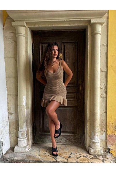 YUGA KNİTTİNG ΓΥΝΑΙΚΕΙΟ ΚΑΛΟΚΑΙΡΙΝΟ ΠΛΕΚΤΟ ΦΟΡΕΜΑ ΠΑΡΑΛΙΑΣ ΜΕ ΒΟΛΑΝ, ΛΕΠΤΟΜΕΡ...