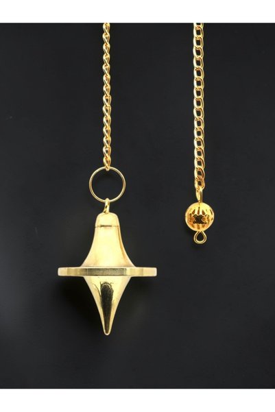 Taşmir Original Brass Pandül Spinning Top Shaped Pendulum