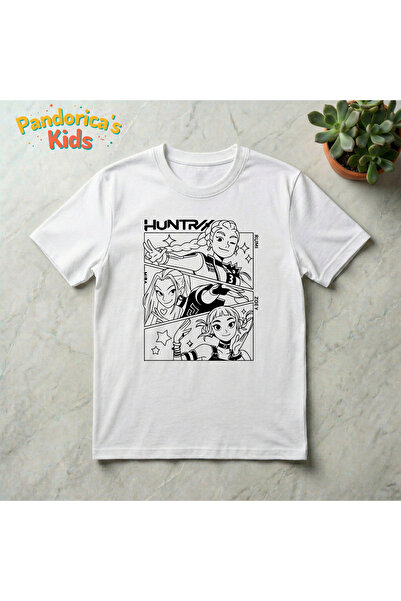 Grafftee Clothing تي شيرت Pandorica's Kpop Demon Hunters (صائدو الشياطين) مصن...