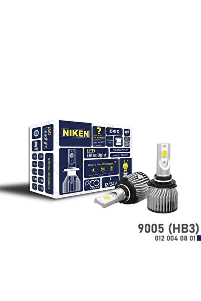 Niken 9005 HB3 Led Xenon Eco Serisi 21-24V 8000 Lümen 6500K 40W