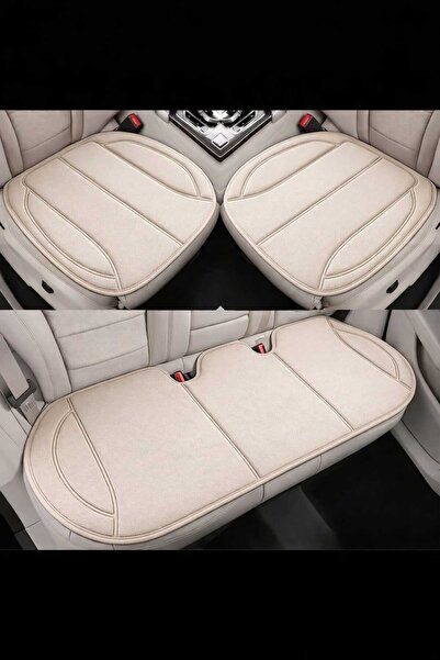 BENTOTO مجموعة وسائد مقاعد السيارة المضادة للعرق من القماش المتوافق مع تويوتا...