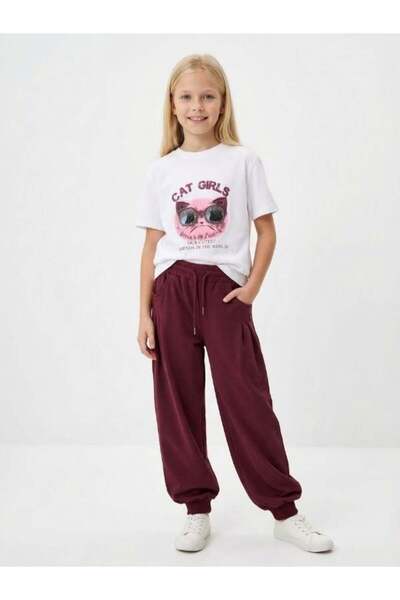 Zekids Κοριτσίστικο παντελόνι φόρμας σε στυλ shalwar