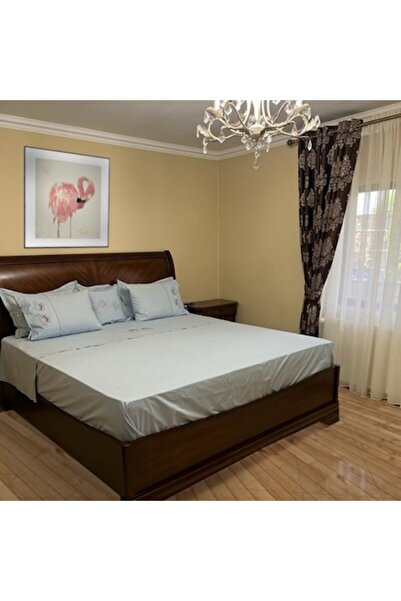 Casa Bucuriei Set lenjerie de pat 240 x 270 cm, Casa Bucuriei, Model Iris, 7 ...