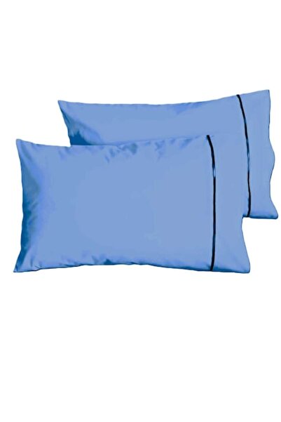 Casa Bucuriei Set 2 fețe de pernă cu bordură, 40 cm x 80 cm, Casa Bucuriei, A...