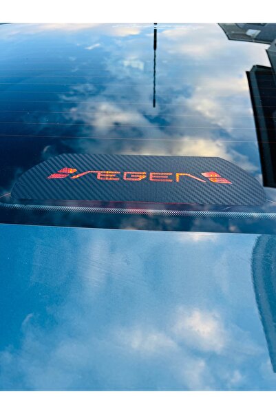 İŞCAN MOTOR Egea Sedan Karbon Arka Stop Sticker Egea Sticker