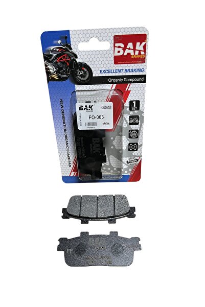 MOTORKİT MK BAK ORGANİK ARKA BALATA TAKIMI SYM JOYMAX 250 - JOYRİDE 200 - SRK...