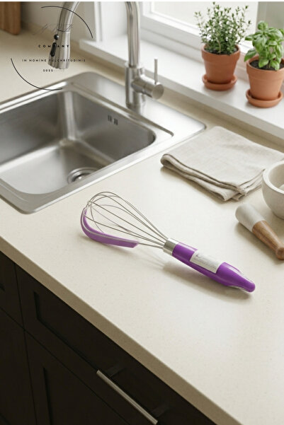 FORSEİ LUCA Practical Whisk Attachment Egg Sauce Mixer Cake Ayran Whisk