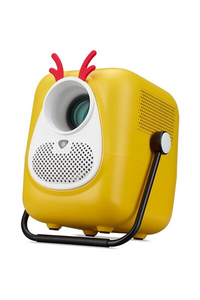 ACER Videoproiector Aopen QF23s, LCD, 1080p, 200 lm, HDMI, Boxe, Galben