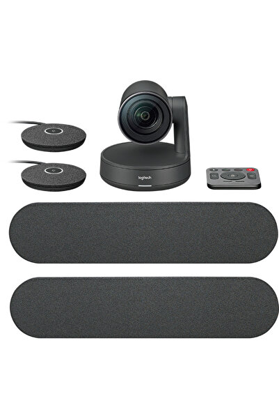 logitech Sistem videoconferinta Rally Ultra-HD 4K ConferenceCam Plus, Zoom 15X