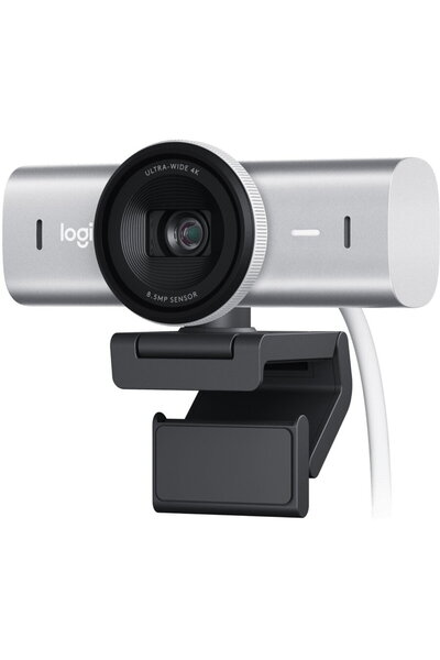 logitech Cameră web MX Brio, 4K/30fps, Ultra HD, Autofocus avansat, Obturator...