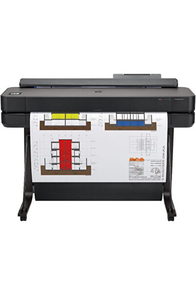 HP Imprimantă color Inkjet DesignJet T650 36 inch Ediția 2025, A1, 25 sp/secu...