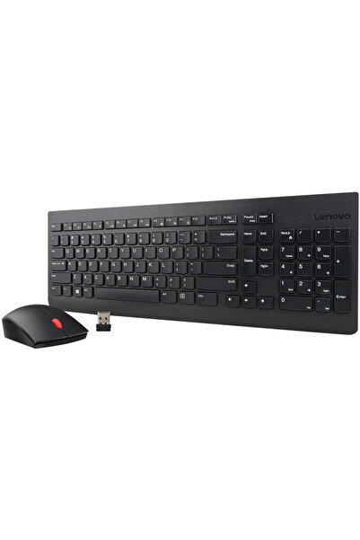 LENOVO Essential wireless keyboard + mouse kit, Black