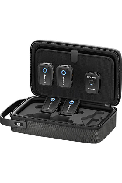 Saramonic Microphone Blink500T4 4TX+RX Wireless Microphone Kit, Black