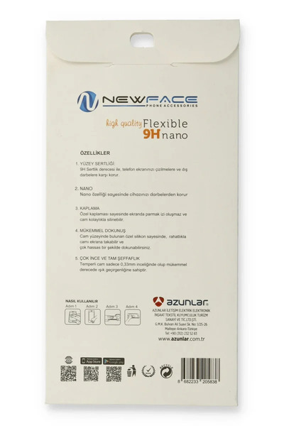 azrlyaonline واقي شاشة نيوفيس سامسونج جالاكسي A33 5G 6D سيراميك مطفي جوست نانو