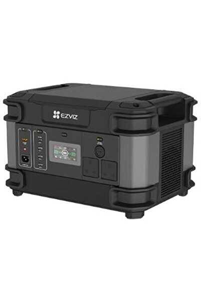 EZVIZ EZVIZ Portable Power Station, LiFePO4 Battery, 1324 Wh, PS1300, Black