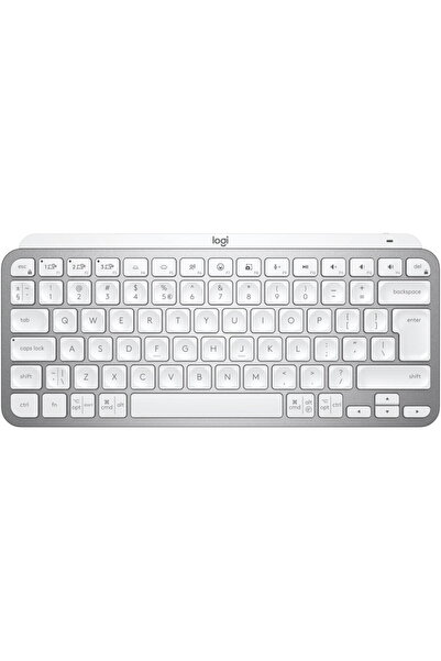 logitech Tastatură iluminată MX Keys Mini, Wireless, layout US INTL, Gri pal