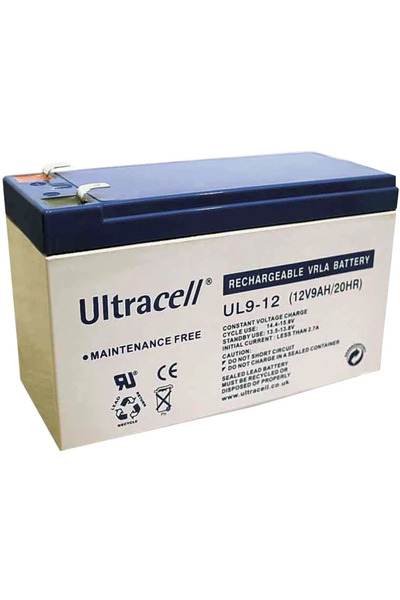 Ultracell Acumulator UPS UL9-12, 12 V, 9 Ah
