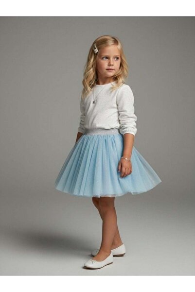 Zekids Κοριτσίστικη Glittery Tutu Φούστα